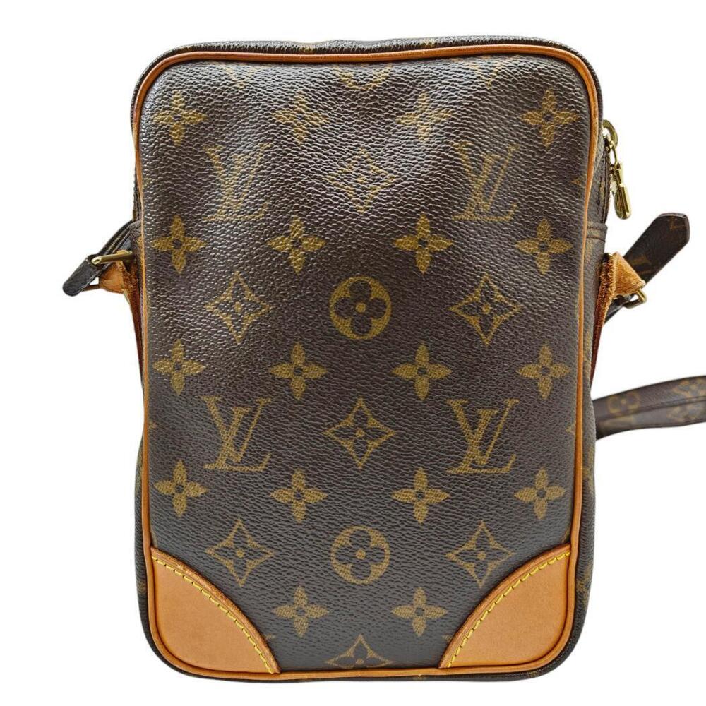 LOUIS VUITTON Monogram Amazon Crossbody Shoulder Bag Brown